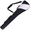 Golf Lightweight Carry Bag Foldable Sunday Bag Small Travel Bag for Driving Range,Practice Thick and Tough Clubs Case Multi Colors (Black & Stripes) view 1