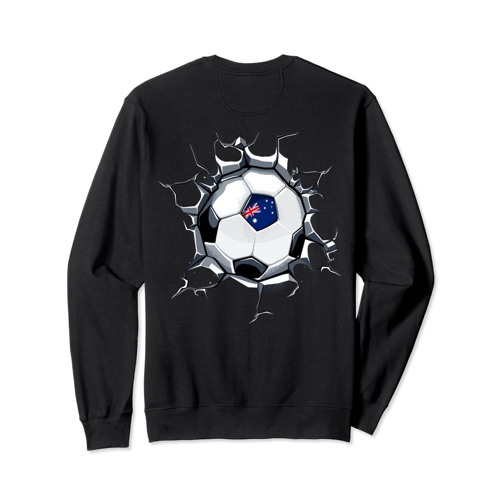 Australia Soccer Fans Jersey Proud Australian Football Lover Sweatshirt