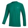 Men's Long Sleeve Swim Shirts Rash Guard UPF 50+ UV Sun Protection Shirt Athletic Workout Running Hiking T-Shirt Swimwear EmeraldGreen XL view 1