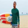 Men's Long Sleeve Swim Shirts Rash Guard UPF 50+ UV Sun Protection Shirt Athletic Workout Running Hiking T-Shirt Swimwear EmeraldGreen XL view 3