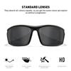 Wiley X WX Grid Sunglasses, Safety Glasses for Men and Women, UV Eye Protection for Shooting, Fishing, Biking, and Extreme Sports, Matte Black Frames, Smoke Grey Tinted Lenses view 2