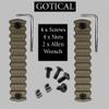 Gotical 13 Slots MLOK Picatinny Rail Section for M-Lok Handguard Flat Dark Earth Fit for 21mm Picatinny/Weaver Rails view 2