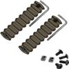 Gotical 9 Slots Picatinny Rail Section for Handguard Flat Dark Earth Fit for 21mm Picatinny/Weaver Rails view 1