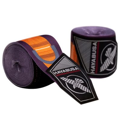 Hayabusa Marvel Hero Elite Mexican Style Boxing Hand Wraps for Men & Women - Batroc, 180 Inches