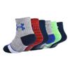 Under Armour Baby Boys Multi Pack Quarter Sock, Color Block, 12-24 Months view 4