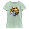 Marvel Girl's Hero Badge T-Shirt, Mint, X-Large view 1