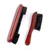 Framendino, Wooden Billiards Pool Table and Rail Brush Set Wood Billiard Cleaner Cleaning Tools Supplies (Red-Brown, 2 Pack) view 1