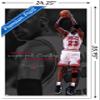 Trends International Michael Jordan - Can't Accept Not Trying Wall Poster, 22.375" x 34", White Framed Version view 3
