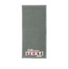 Printualist Personalized Fitness Towel, Gusty Grey (11"x36") - Add Your Embroidered Name - Custom Neck Towels for Gym, Workout, Yoga, Golf, Tennis, Camping view 1