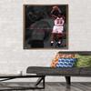 Trends International Michael Jordan - Can't Accept Not Trying Wall Poster, 22.375" x 34", Bronze Framed Version view 2