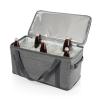 ONIVA - a Picnic Time Brand 64 Can Collapsible Cooler, Large Insulated Soft Cooler Bag, Portable Beach Cooler with Shoulder Strap, (Heathered Gray) view 1