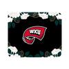 Mouse Pad, Fabric, Western Kentucky University Standard/Floral White view 1