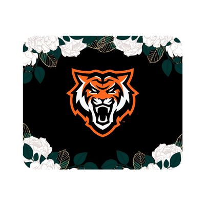 Mouse Pad, Fabric, Idaho State University Standard/Floral White