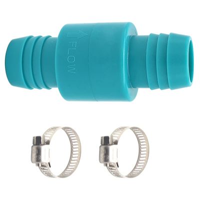 1 1/8 inch Check Valve, Marine Boat Bilge Pump Hose in-line one way, Non Return