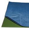 Printualist Personalized Stay Put Yoga Mat Towel, Aegan Blue (24.5" x 68.5") - Add Your Embroidered Name - Custom Mat Sized Microfiber Towels for Yoga, Gym, Workout view 2