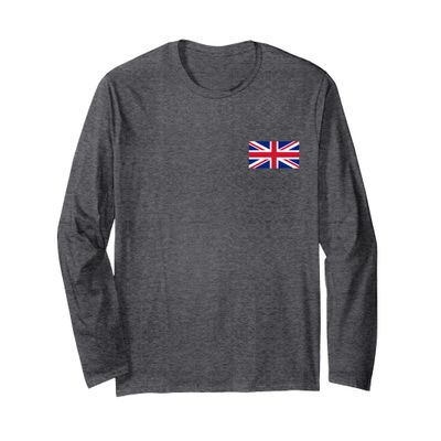 United Kingdom Flag British Union Jack UK Flags Men Women Long Sleeve T-Shirt