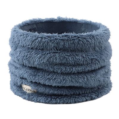JANGANNSA Fleece Boys Girls Scarf Warm Winter Autumn Kids Collar Scarf Neck Warmer Children Scarf 1-6Y (Dodger Blue)