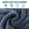 JANGANNSA Fleece Boys Girls Scarf Warm Winter Autumn Kids Collar Scarf Neck Warmer Children Scarf 1-6Y (Dodger Blue) view 2