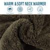 JANGANNSA Fleece Boys Girls Scarf Warm Winter Autumn Kids Collar Scarf Neck Warmer Children Scarf 1-6Y (Army Green) view 2