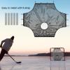 Cosmos Nylon Mesh Net - 54" x 44" Hockey Shooting Target Goal for Goalie Training & Practice view 2