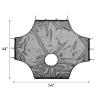 Cosmos Nylon Mesh Net - 54" x 44" Hockey Shooting Target Goal for Goalie Training & Practice view 3