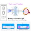 bullabulling Reading Glasses Women 3-Pack Stylish Eyeglasses Readers (black, 2.0) view 3