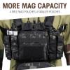 VISMIX Tactical Chest Rig, Adjustable & Detachable Chest Rig Molle Military Chest Bag Pack with Magazine Pouch view 2
