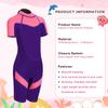 FLEXEL Kids Wetsuit for Boys Girls Toddlers, 2mm Back Zipper Shorty Wetsuit, 3mm Long Sleeve Back Zip Full Wetsuit, Neoprene Thermal Swimsuits for Diving Surfing Swim Lessons view 2