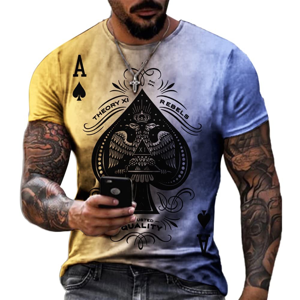Taamlou Men's T-Shirt Graphic Fashion African Shirts for Men(3XL,TSM00704BD)