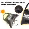 suvast Solar Showers,3rd Generation Outdoor Shower Bag,A Model of Durability,4 Gallon/15L- Portable Shower for Camping,Camp Shower kit with hot Water. view 4