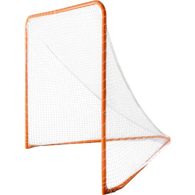 Kapler Lacrosse Goal Net - 6' x 6' Regulation Foldable Steel Frame for Backyard Training - Ideal for Kids & Adults Practice Accuracy