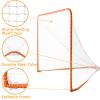 Kapler Lacrosse Goal Net - 6' x 6' Regulation Foldable Steel Frame for Backyard Training - Ideal for Kids & Adults Practice Accuracy view 4