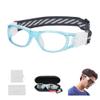 SooGree Safety Glasses Kids Sports Goggles Lacrosse Basketball Racquetball Eyewear Replaceable to Prescription Lenses view 1