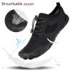 MAYZERO Men Water Shoes Women Barefoot Quick-Dry Aqua Shoes Surf Beach Pool Swim Shoes Wide Toe Lake River Hiking Kayaking Boating Water Socks view 2