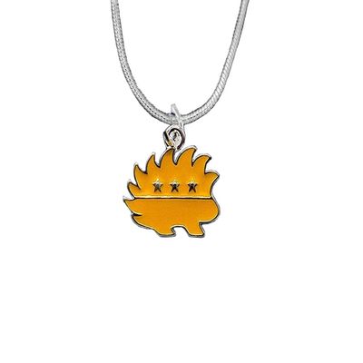 10 Pack Libertarian Gold Porcupine Necklace Perfect for Political Conventions, Campaigns, Political Rallys, Fundraising & More!