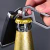 RISON Titanium Keychain Hook EDC Multifunction Tool Anti-Lost Quick Release Carabiner Key Chain with Key Ring and Bottle Opener for Outdoor Hiking Camping view 2