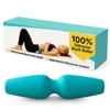 Back Roller for Back Pain Relief  Upgraded 100% Flexible Silicone That Wraps Around The Spine for Deeper Relief, Softer Than Hard Foam Rollers view 1