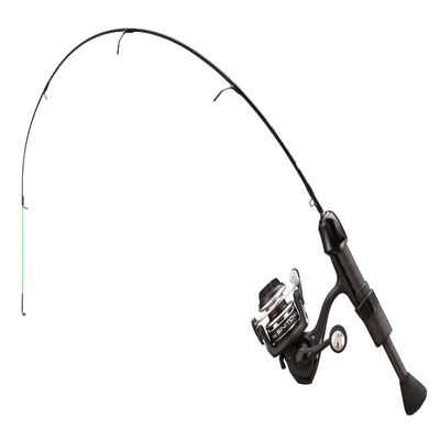 13 Fishing - The Snitch Pro Spinning Ice Fishing Combo - 29" with Flex-Core Quick Action Tip - SNPC-29