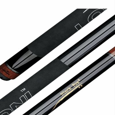 Longoni Carom Cue Black Fox with Black Suede Wrap & Case * 3 Cushion Billiards