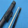 Longoni Carom Cue Black Fox with Black Suede Wrap & Case * 3 Cushion Billiards view 4
