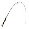 13 FISHING - Tickle Stick - Ice Fishing Rod - Gen 3-27" ML (Medium Light) - 1/8oz-1/4oz - PC2 Flat-Tip Blank - TS3-27ML view 1