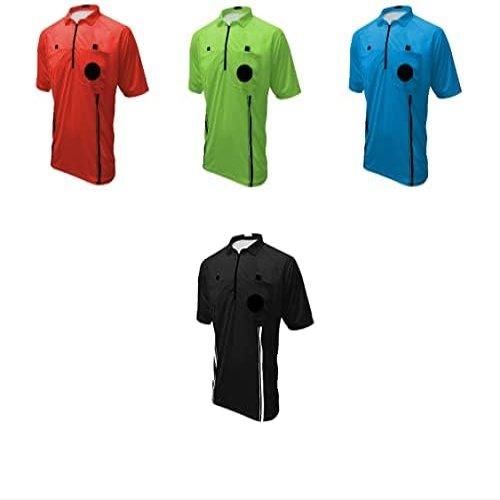 4 Pc Pro Soccer Referee Jersey Set Plus Sizing (XX-Large)