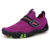 UBFEN Kids Water Shoes for Boys Girls Quick Dry Lightweight Aqua Socks for Toddlers Little Big Kid Barefoot Beach and Pool Sports Non-Slip Swim Shoes D Purple 11 Little Kid view 2
