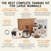 Tan-a-Hide Kit by Advanced Tanning Solutions - Complete Tanning Set for Deer, Moose, Bear, Elk Hides, Durable Leather - Made in USA view 2