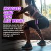 TAVIEW Occlusion Bands for Women Glutes & Hip Building, Blood Flow Restriction Bands BFR Bundle Booty Bands, Best Fabric Resistance Bands for Exercising Your Butt, Squat, Thigh, Fitness, Purple/Grey view 4