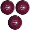 BuyBocceBalls - EPCO Duckpin Bowling Balls - - (4 7/8 inch- 3lbs. 8 oz.) Pack of 3 - Speckled House Ball - Cranberry - Made in USA view 1