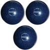 BuyBocceBalls - EPCO Duckpin Bowling Balls - - (4 7/8 inch- 3lbs. 8 oz.) Pack of 3 - Speckled House Ball - Blue - Made in USA view 1