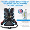 INOXTO lightweight Hiking Backpack 35L/40L Hiking Daypack with Waterproof Rain Cover for Travel Camping Outdoor Men and Women (40L Red) view 2