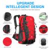 INOXTO lightweight Hiking Backpack 35L/40L Hiking Daypack with Waterproof Rain Cover for Travel Camping Outdoor Men and Women (40L Red) view 4