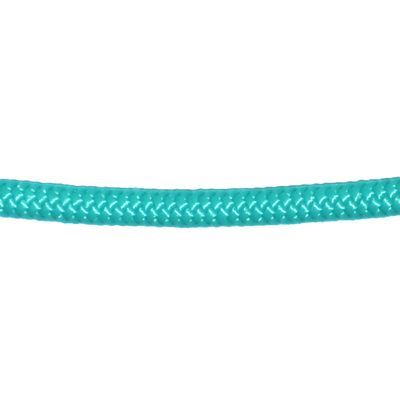 CBKnot Premium 1/4" Stiff Polyester Halter Cord Rope - Used by Elite Trainers for Halter Manufacturing. Low Stretch, High Strength, Made in The USA (200 ft. Hank, Turquoise)